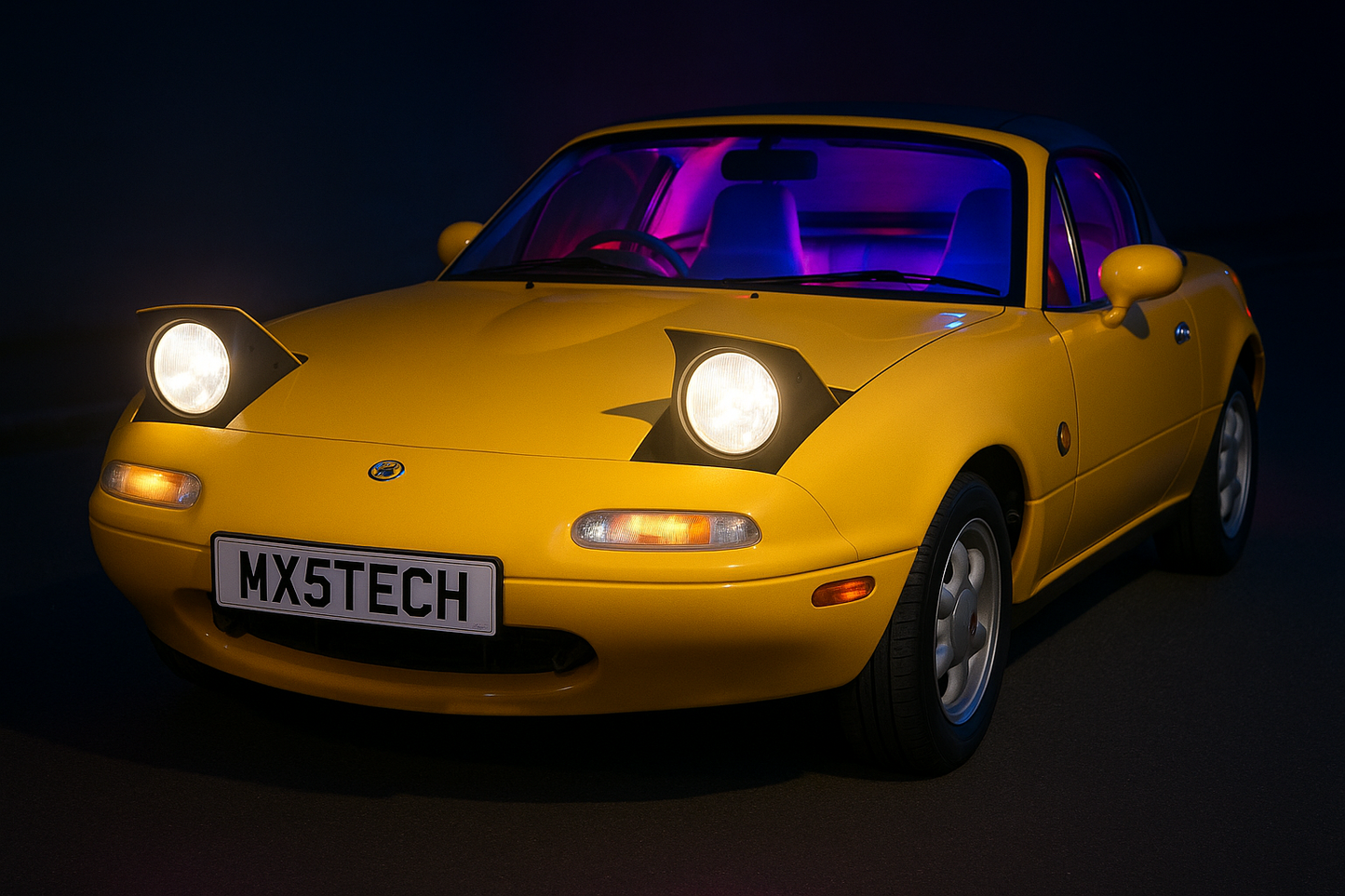 MX-5/Miata MK1 LED Footwell Lights